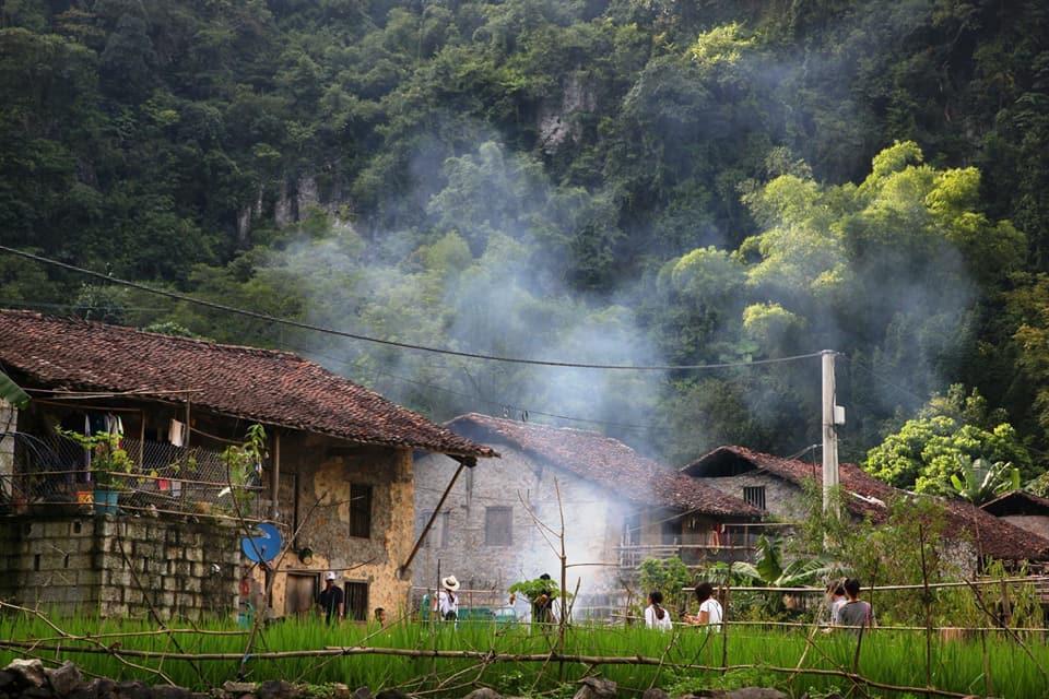 A Sy Ban Gioc Homestay - Lang Da Khuoi Ky Cao Bang Kültér fotó