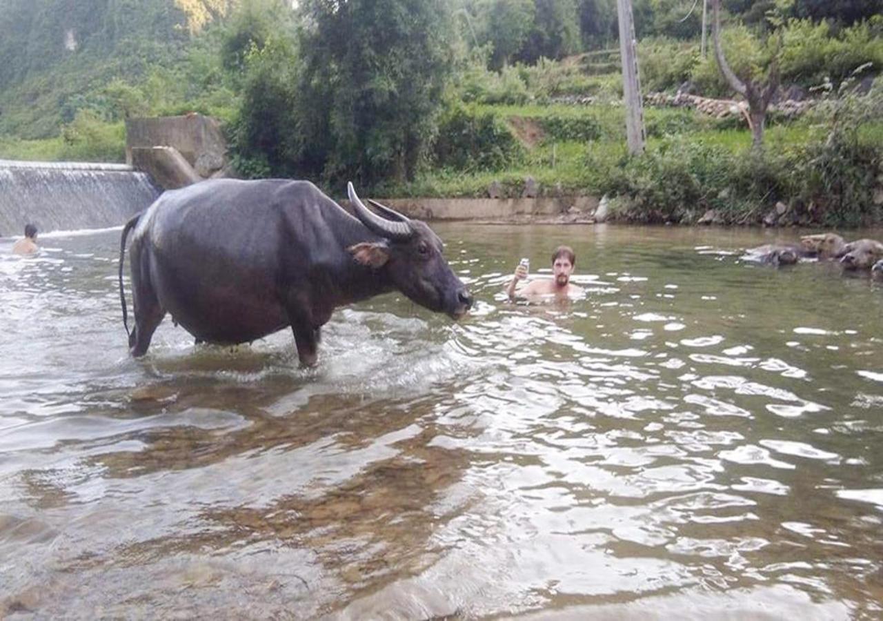 A Sy Ban Gioc Homestay - Lang Da Khuoi Ky Cao Bang Kültér fotó