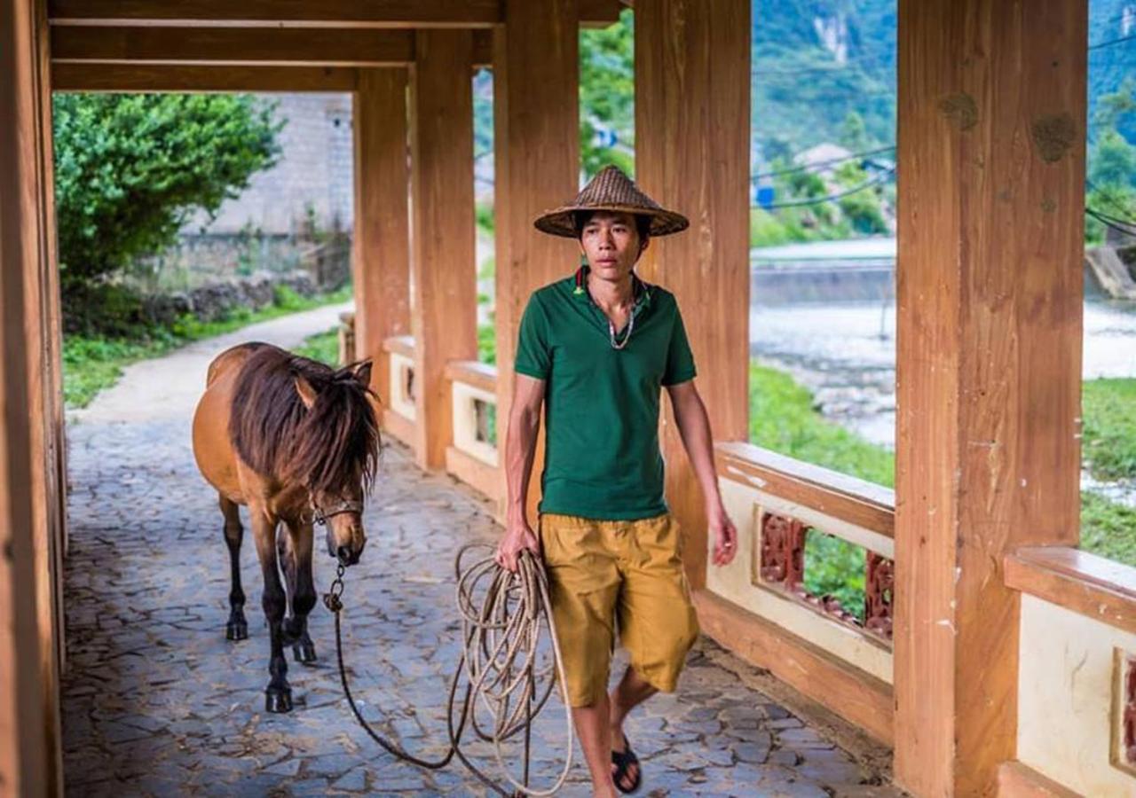 A Sy Ban Gioc Homestay - Lang Da Khuoi Ky Cao Bang Kültér fotó